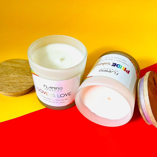 Pride Candle Combo: Love is Love & Pride Vibes